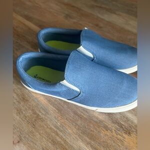 New Crewcuts Denim Blue Slip-On Shoes